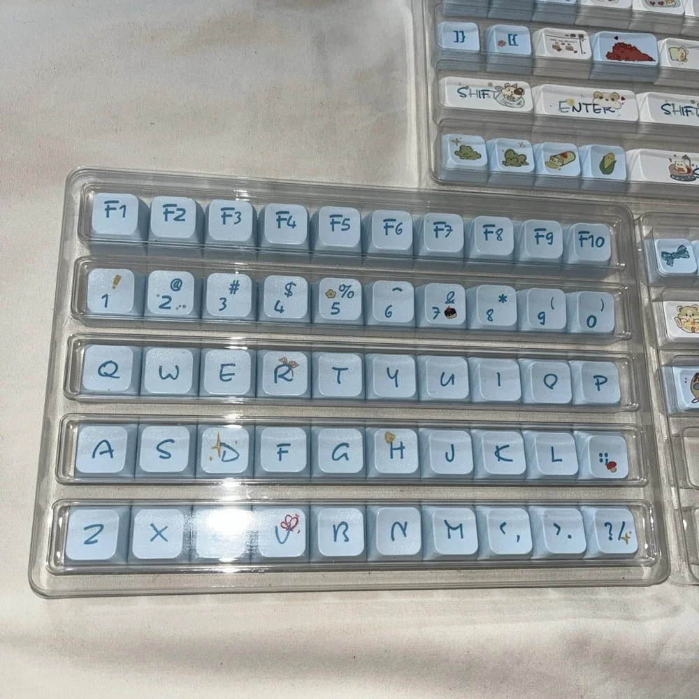 Cartoon Chiikawa Keycap For Mechanical Keyboard Hamster Cutee Keys Key Cap Gifts